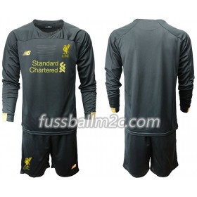 Fußballtrikots Liverpool Torwart Kinder Heim Trikotsatz 2019-2020 Langarm